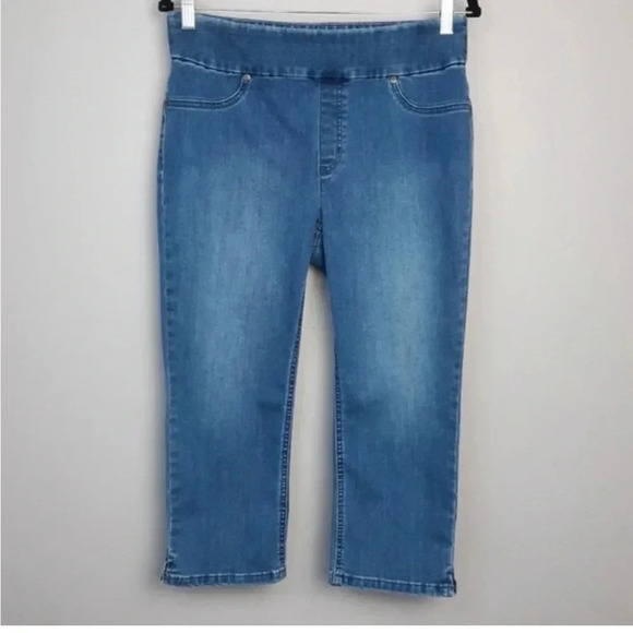 Chico's Perfect Stretch Soft Jegging Capris size 6 - Picture 1 of 14
